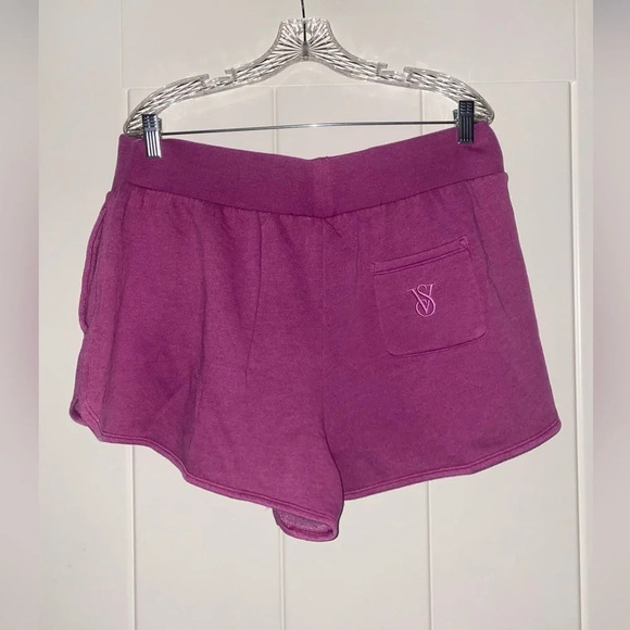 NEW Victoria Secret‎ Sweat High Rise Fleece Short 2.5” Inseam Women XL Workout - Picture 8 of 9